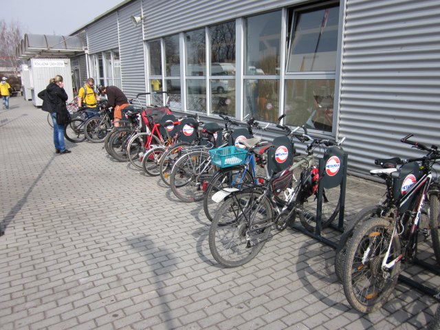 For Bikes 2011: cyklisté jeli na veletrh na kole