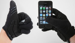 Cyklistick rukavice pro iPhone