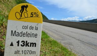 Col de la Madelaine: jeden z kopc Tour de France