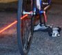 Zadn laserov svtlo XFire: bezpenj jzda na kole