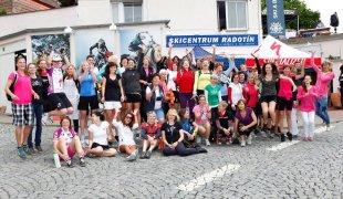 Dámská jízda v Radotíně: zábava pro všechny cyklistky