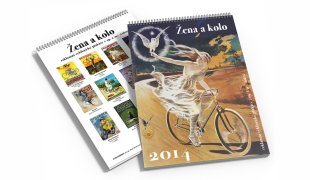 Kalendář "Žena a kolo" pro rok 2014 je již v prodeji