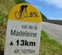 Col de la Madelaine: jeden z kopců Tour de France
