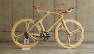 Japonský student navrhl dřevěné kolo