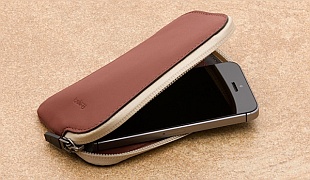 Exkluzivní kožené pouzdro na mobil Bellroy Elements Phone Pocket