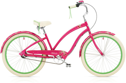 Electra Cherie 3i hot pink ladies'